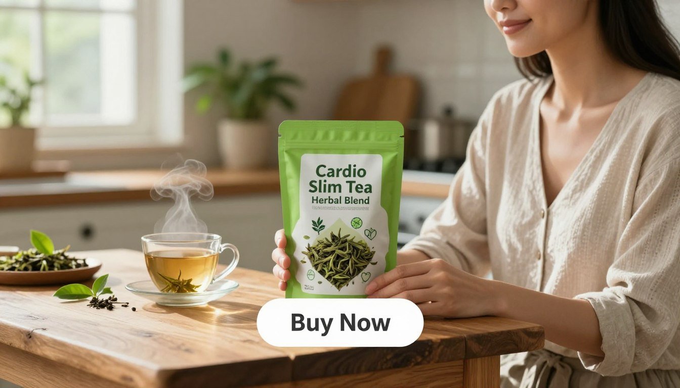 Cardio Slim Tea – Natural Heart Support & Weight Management Herbal Blend for Daily Wellness