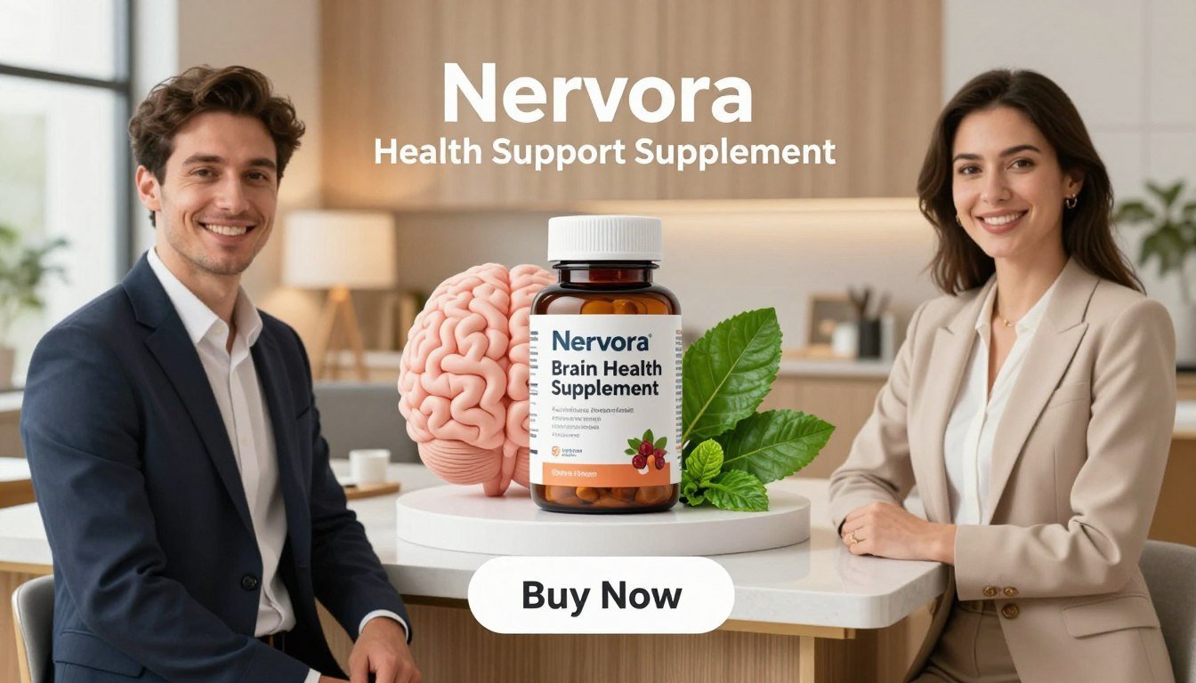 Nervora Brain Health Supplement for Men & Women