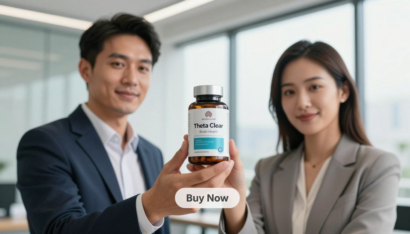Theta Clear – Advanced Brain Focus & Mental Clarity Support Supplement