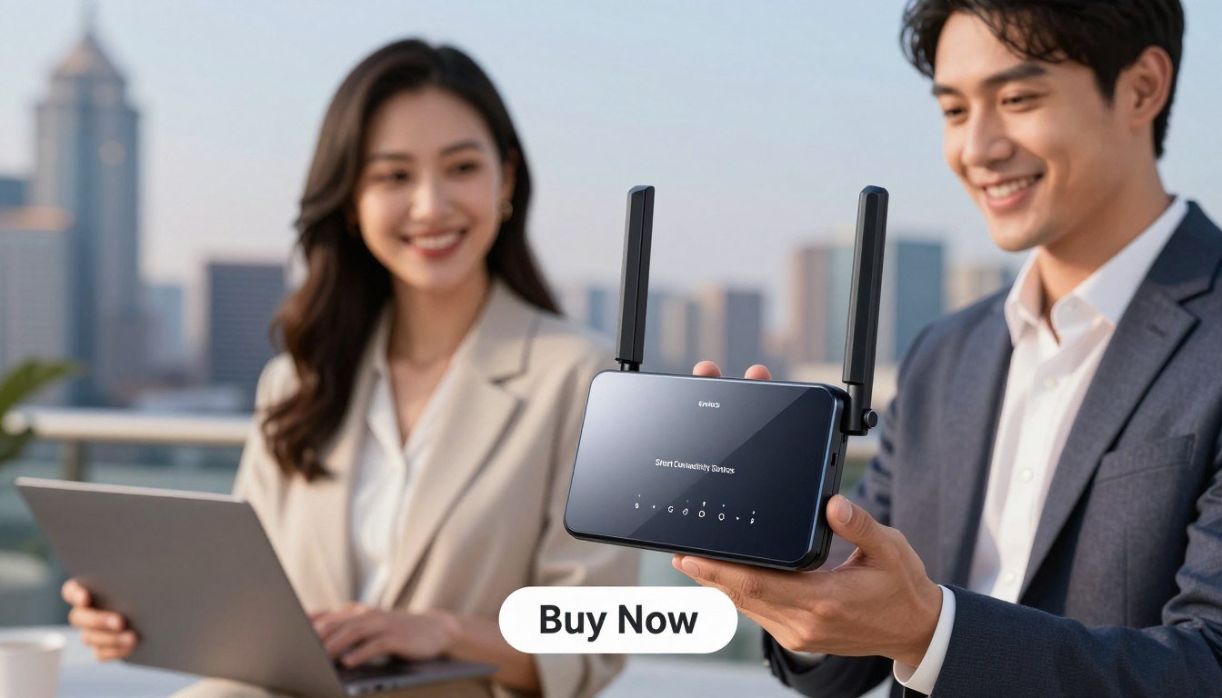 Ryoko PRO High-Speed Mobile WiFi Router – Stay Connected Anytime, Anywhere.